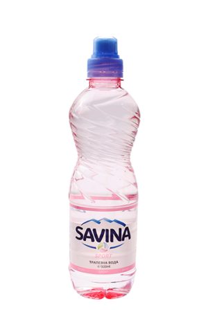 Савина розовая водная столовая 0,5л