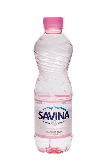 Трапезна вода Савина Розова 0,5л
